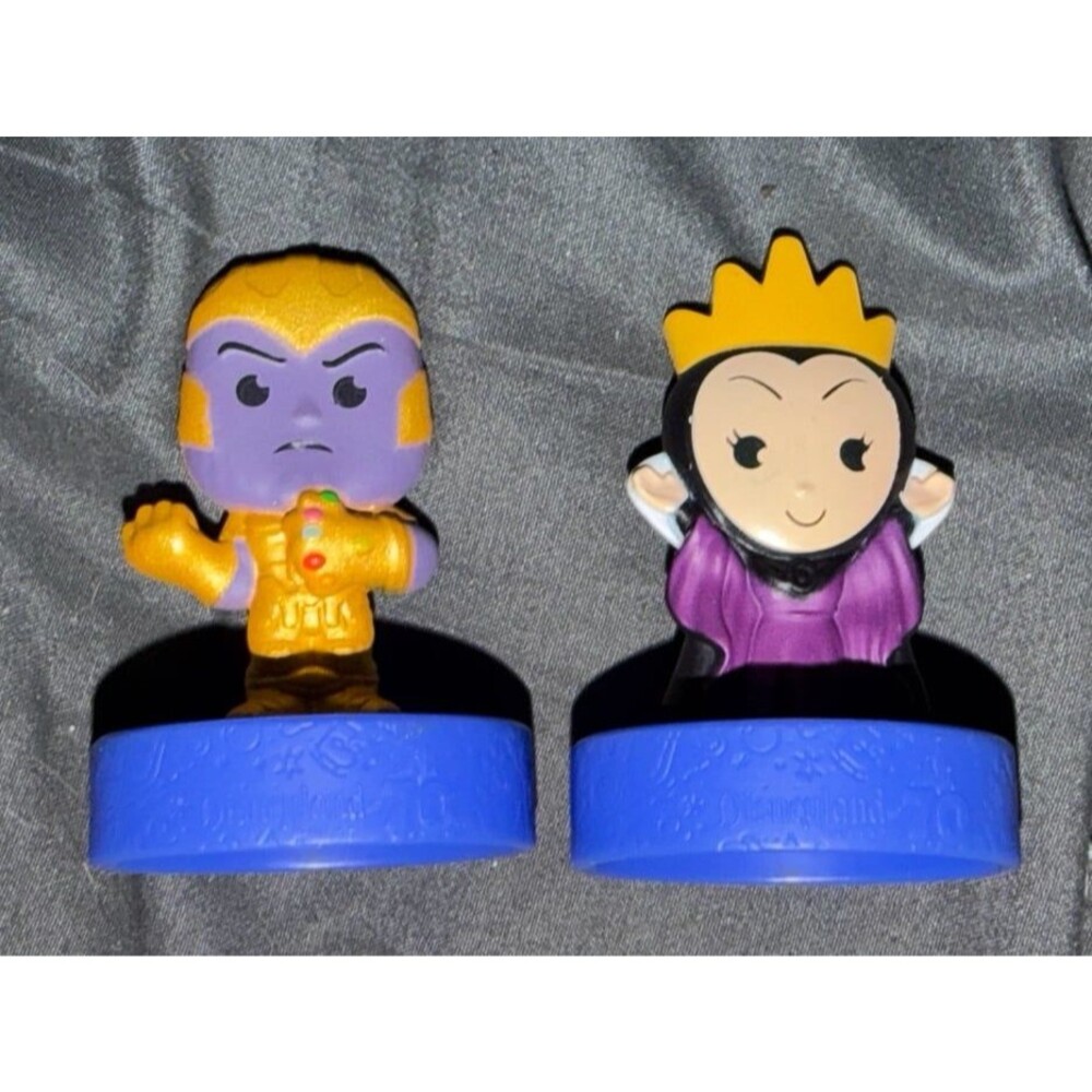 Set of 2 McDonald's Disneyland 70th Anniversary Happy Meal Toy